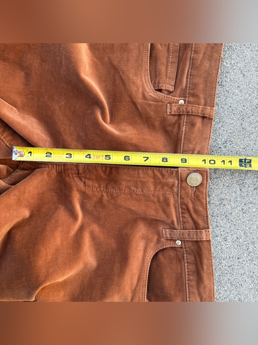 KUT from the Kloth Ana High Rise Fab Ab Flare Corduroy Jeans size 4 - Picture 7 of 11